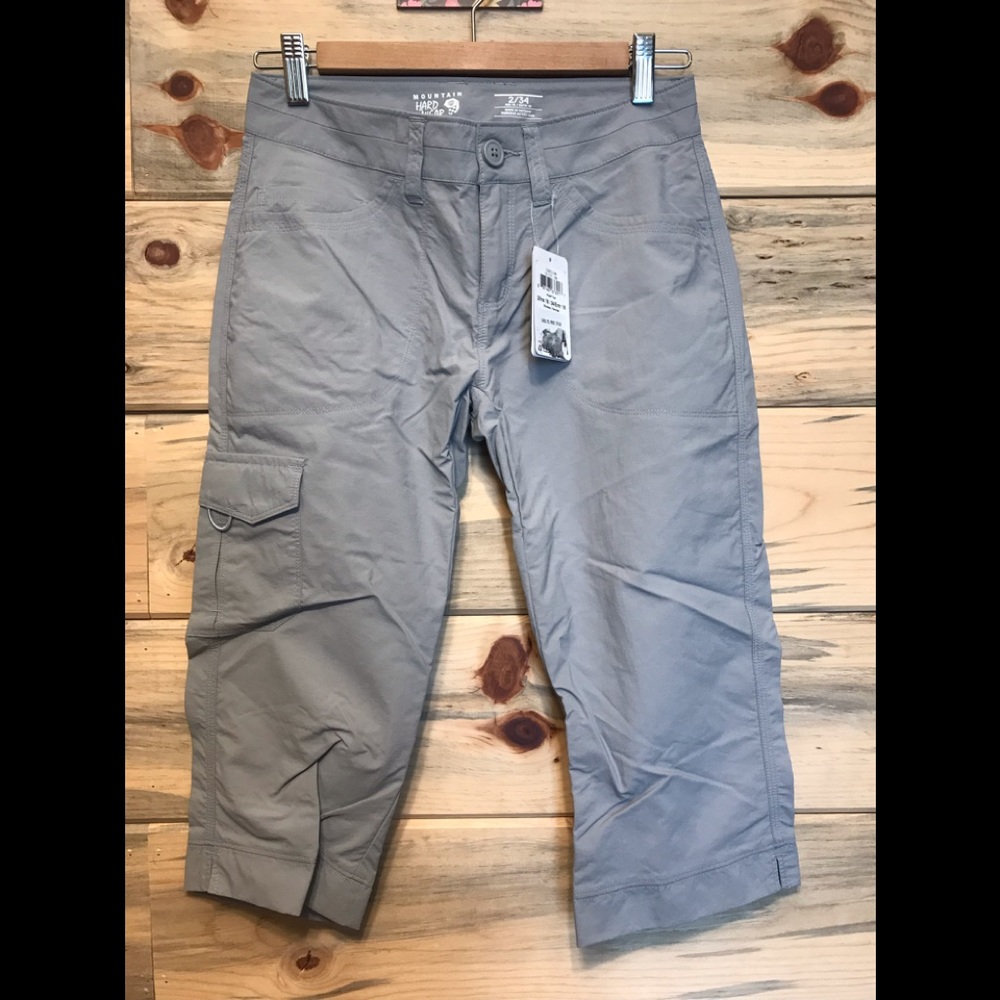 NWT Mountain Hardwear Cropped Athletic Pants Sz 2